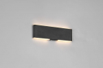 Trio Conchita LED sienas lampa 22 cm matt black rechargeable 257610132 4017807655629
