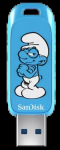 Flash memory Sandisk Smurfs 256GB Brainy Smurf Edition