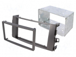 Radio mounting frame | Toyota | 2 DIN | anthracite