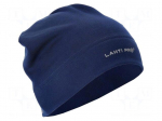 Beanie | thermoactive | navy blue | elastane,polyester | Size: 57-61