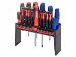 Screwdriver: universal-set | Phillips,slot,Torx&reg; | SOFT-TOUCH