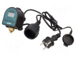 Controller for pump | 1/4" | 230VAC | IP66 | max.1MPa | max80&deg;C | 1.5kW
