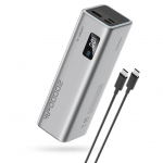 Power bank Cuktech Powerbank Cuktech CUKP200XGLGR 100W 20000mAh 2 x USB-C 1 x USB-A - gray