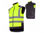 Reflection waistcoat | Size: L | yellow
