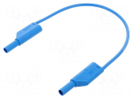 Test lead | 32A | banana plug with axial socket 4mm,both sides