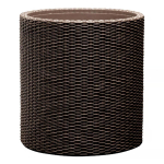 Tooted koju ja aeda // &Otilde;ues | Aiam&ouml;&ouml;bel // Donica okrągła LARGE CYLINDER PLANTER whiskey brown