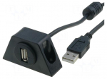Extender | USB A socket | 2m