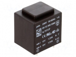 Transformer: encapsulated | 3VA | 230VAC | 12V | 12V | 125mA | 125mA | 135g
