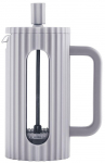 Kohvimasinad ja kohv // Kohvimasinad // Zaparzacz do kawy/herbaty z dociskiem poj. 0,35l w kolorze szarym kb7742