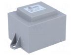 Transformer: encapsulated | 18VA | 230VAC | 9V | 2A | Mounting: PCB | IP00