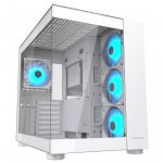 COUGAR Midi Tower Case, FV150 ARGB, White