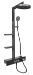 SHOWER SET DOMOLETTI METAL GREY
