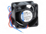 Fan: DC | axial | 40x40x25mm | 24m3/h | 44dBA | ball bearing | 13000rpm