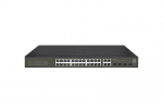 LevelOne Hilbert 28-Port Gigabit Smart Lite Switch, 24 x Gigabit RJ45, 4 x Gigabit SFP/RJ45 Combo