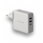 RealPower DeskCharge-65 Travel Universal Grey AC Indoor