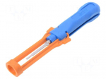 Tool: for removal | terminals | Micro Quadlock System | 105mm