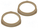 Spacer ring | MDF | 165mm | Opel | impregnated,varnished