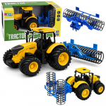 M&auml;nguala | PC | Konsoolid | Tarvikud // M&auml;nguasjad ja m&auml;ngud lastele // Traktor Rolniczy Farmerski z Wałem Uprawowym Światła Dźwięki Ż&oacute;łty 1:24