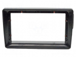 Radio frame | Mercedes | black | 9"