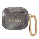 Guess GUA3UNMK AirPods 3 cover Marble Collection / black