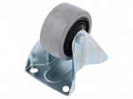 Transport wheel | &Oslash;: 80mm | W: 36mm | H: 105mm | rigid | 150kg | -20&divide;60&deg;C