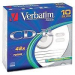 CDR 52x SC 700MB Verbatim 10 sztuk