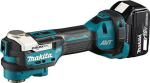 Makita cordless multifunction tool DTM52T1JX2, 18V (blue/black, Li-ion battery 5.0 Ah, MAKPAC)