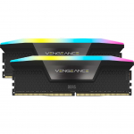 Corsair DDR5 - 32GB - 6000 - CL - 36 (2x 16 GB) dual kit, RAM (black, CMH32GX5M2E6000C36, Vengeance RGB, INTEL XMP)