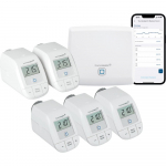 Homematic IP Smart Home Starter Set Heating (white, Homematic IP Access Point (HmIP-HAP), 3x Homematic IP radiator thermostat - basic (HmIP-eTRV-B))