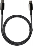 Baseus Tungsten Gold datu pārraides un uzlādes vads | USB-C uz USB-C | 100W | 1m | melns