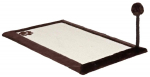 Nagu asināmais : Trixie Scratching mat with plush border, 70 &times; 45 cm, dark brown