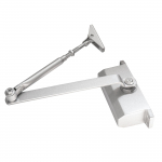Hydraulic door damper with adjustable arm PNI AM1500S for door closure 100 - 150kg
