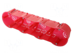 Enclosure: junction box | &Oslash;: 68mm | plaster embedded | IP30 | H: 60mm