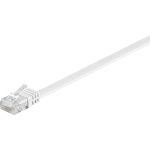 goobay Cat5e U/UTP flat white 20,00m