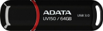 ADATA DashDrive UV150 64GB, USB flash drive&nbsp;(black / red, USB-A 3.2 (5 Gbit / s))