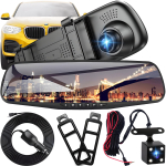 Auto- ja mootorrattatooted, elektroonika, navigatsioon, CB raadio // Kaubad autodele, mootorratastele, motorolleritele // Wideorejestrator w lusterku kamera cofania samochodowa rejestrator jazdy -m011