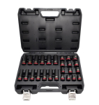 AWTOOLS ZESTAW NASADEK UDAROWYCH 1/2" 26cz./10-24mm/ KR&Oacute;TKIE I DŁUGIE BLACK LINE