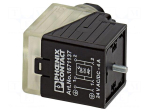 Connector: valve connector | plug | industrial | form A | female | IP65