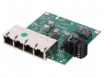 Industrial module: switch Ethernet | unmanaged | 5&divide;30VDC | RJ45