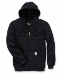 Carhartt Midweight Hooded ZIP Sweatshirt Black