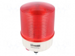 Signaller: lighting | continuous light,blinking light | red | 24VDC