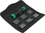 Wera Kraftform Kompakt Vario RA (Black/gr&uuml;n, 7-teilig, mit Ratschenfunktion)