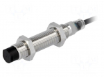 Sensor: inductive | Output conf: NPN / NO | 0&divide;5mm | 10&divide;30VDC | M12