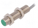 Sensor: inductive | Output conf: PNP / NO | 0&divide;4mm | 10&divide;30VDC | M12