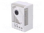 Sensor: thermostat | Contacts: SPDT | 10A | 250VAC | IP20 | Mounting: DIN