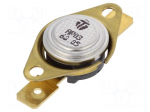 Sensor: thermostat | Output conf: SPST-NC | 60&deg;C | 16A | 250VAC | &plusmn;5&deg;C