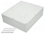 Enclosure: multipurpose | X: 360mm | Y: 400mm | Z: 121mm | EURONORD 3