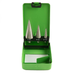 3 tk. HSS astmelised puuriterad 4-32 mm DS1433