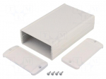 Enclosure: multipurpose | TEKAM | X: 85mm | Y: 145mm | Z: 37mm | aluminium
