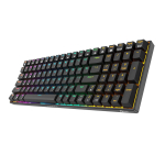 ROYAL KLUDGE RK100 Black, Brown Switch, US